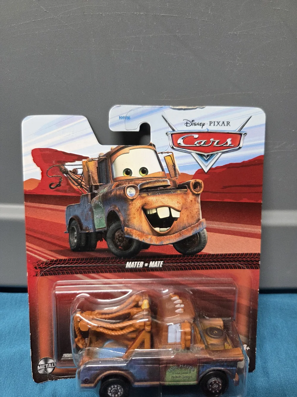 Disney Pixar Cars 2021 TOW MATER WITH HOOK Metal 1:55 Scale Diecast